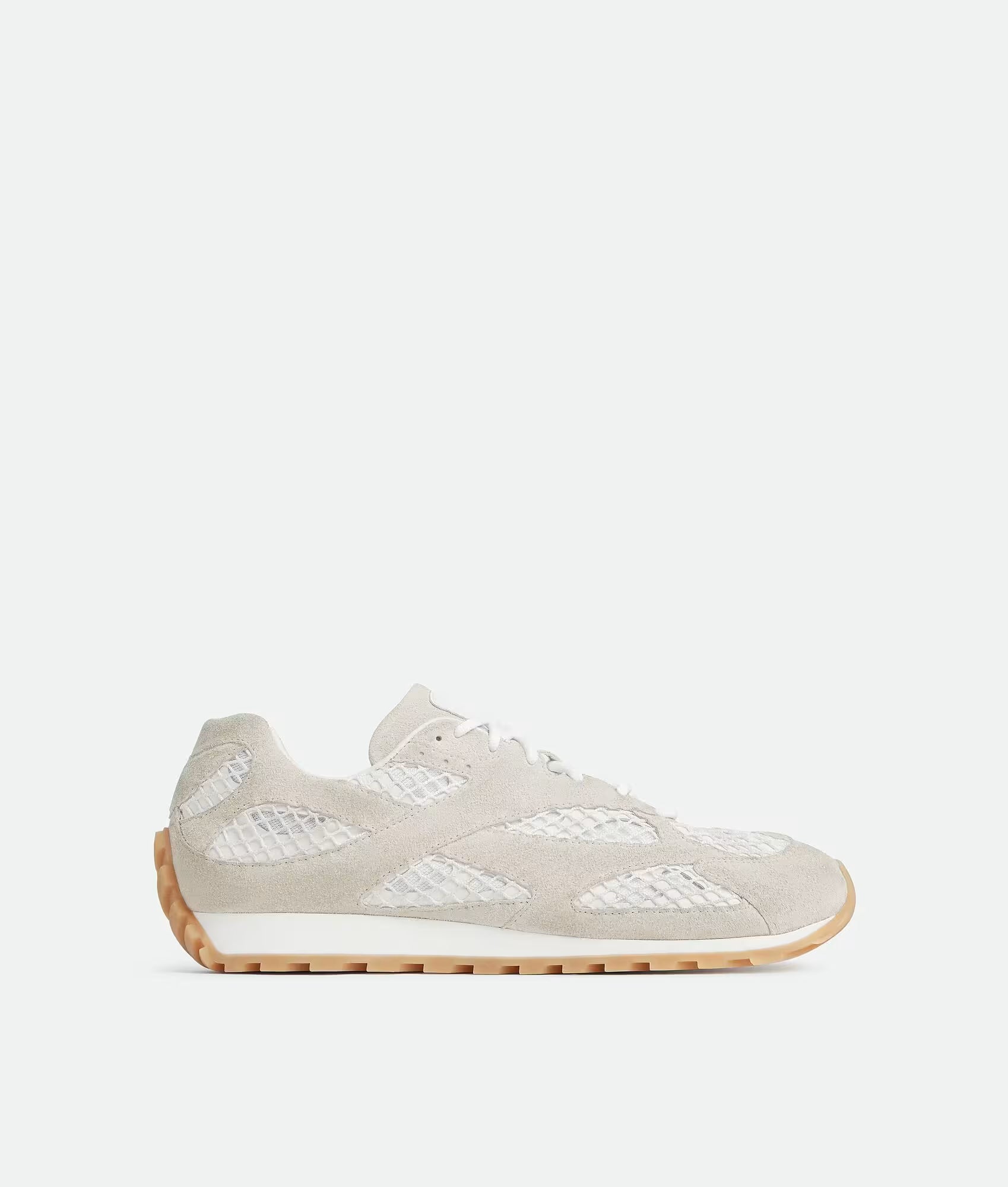 SP5240 Bottega Veneta Orbit Sneaker Sand