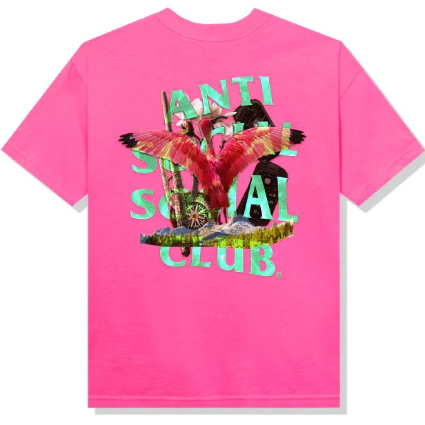SP4232 Anti Social Social Club 5:44 AM T-Shirt Pink