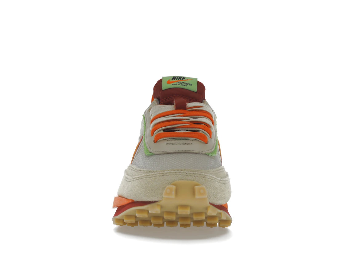 SP14601 sacai x Clot x LDWaffle 'Net Orange Blaze'