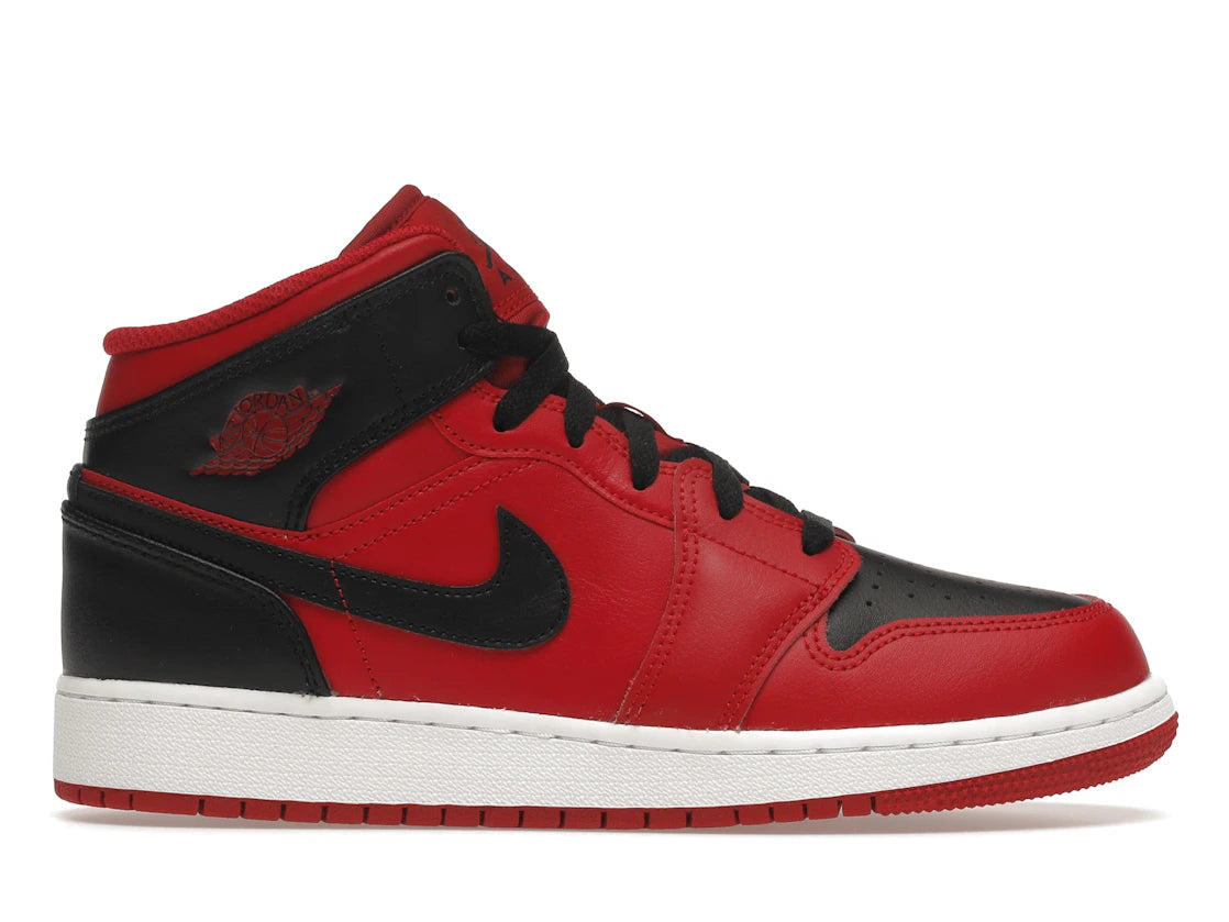 587541 Air Jordan 1 Mid GS 'Reverse Bred'