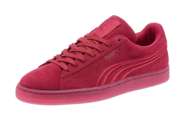 414702 Puma Suede Classic Low 'Purple Red'