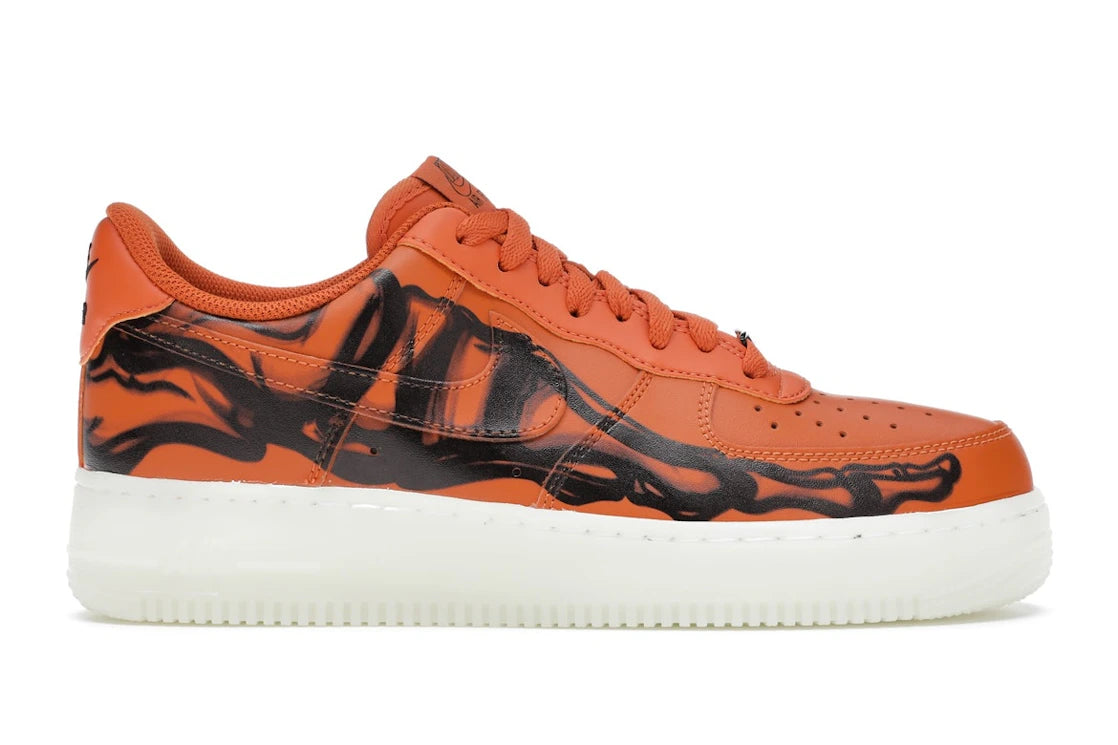 785277 Air Force 1 Low 'Orange Skeleton'