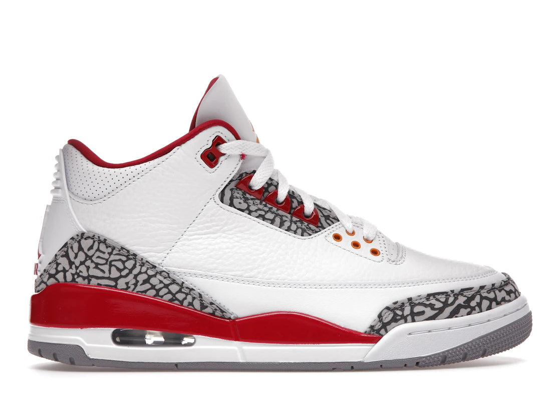 582981 Jordan 3 Retro Cardinal Red