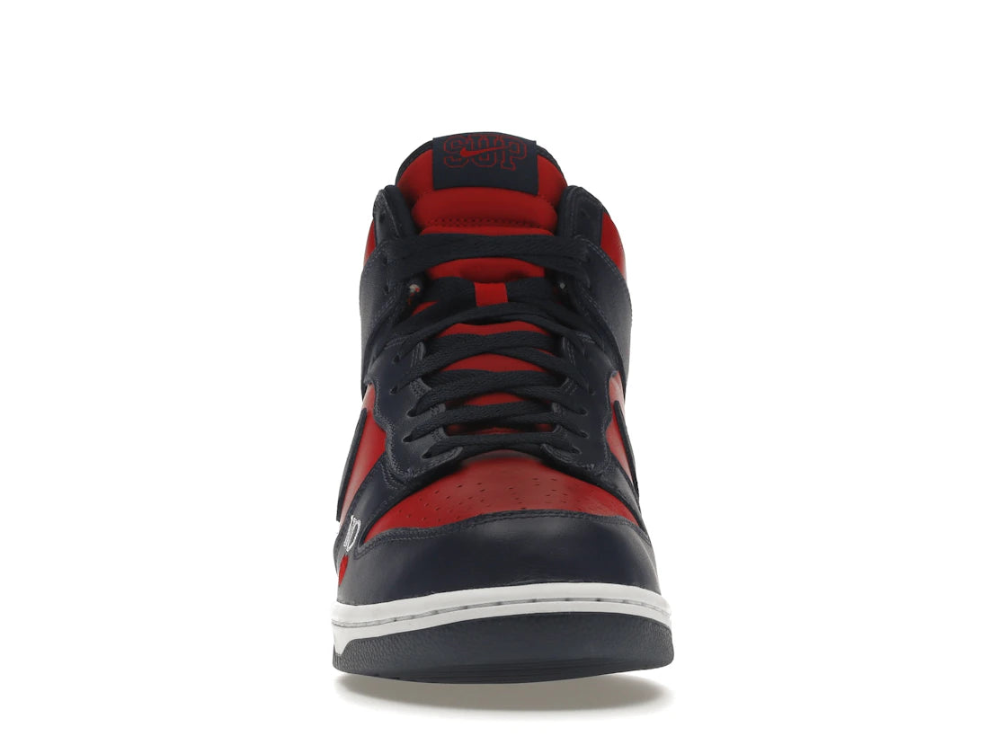 SP12484 Supreme x Dunk High SB 'By Any Means - Red Navy'