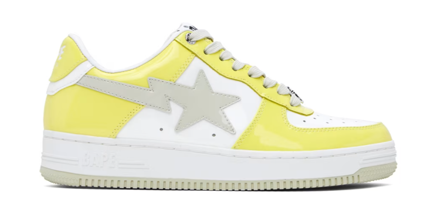 339676 A Bathing Ape BAPE STA x Ssense Exclusive Yellow