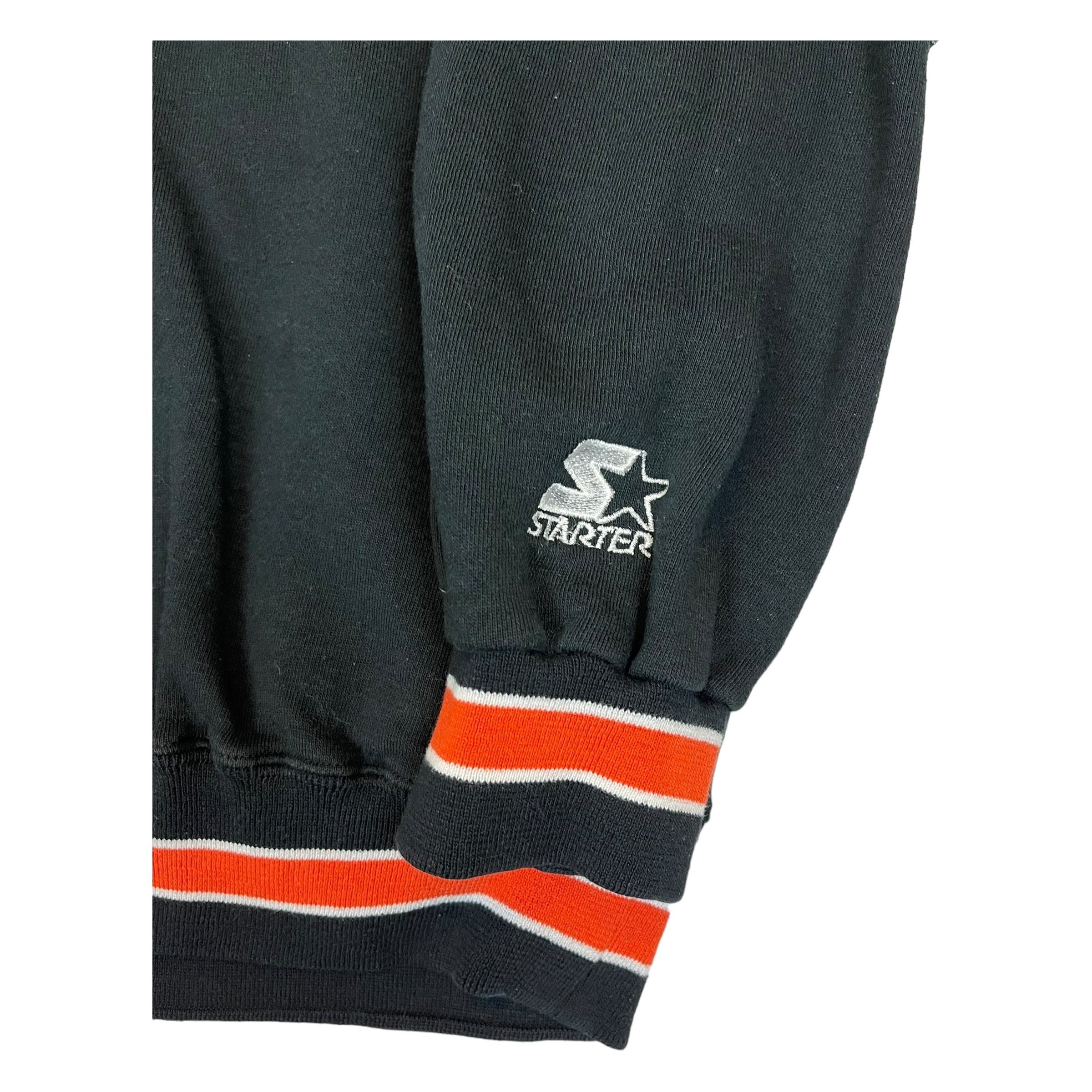 264705 (90s) Philadelphia Flyers NHL Starter Script Hoodie