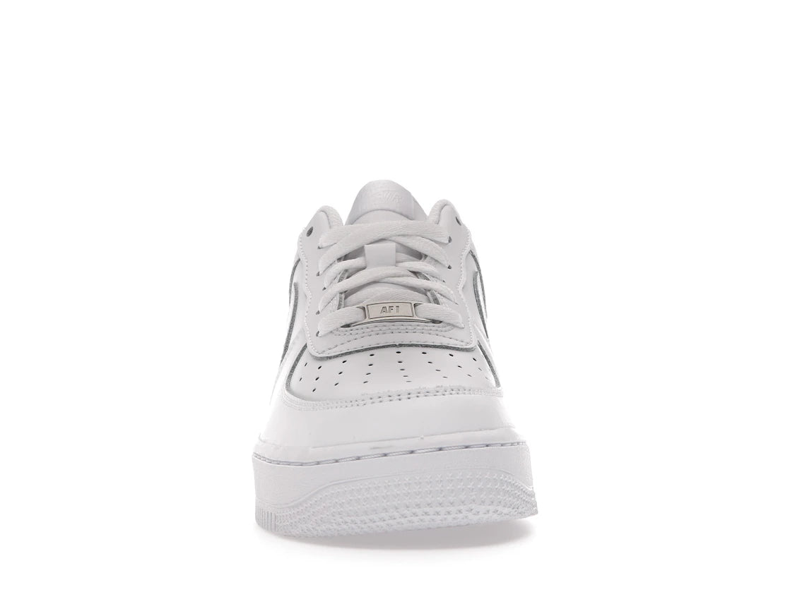 374434 Nike Air Force 1 Low LE Triple White (GS)