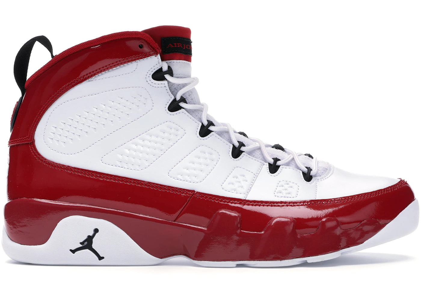 523539 Jordan 9 Retro White Gym Red
