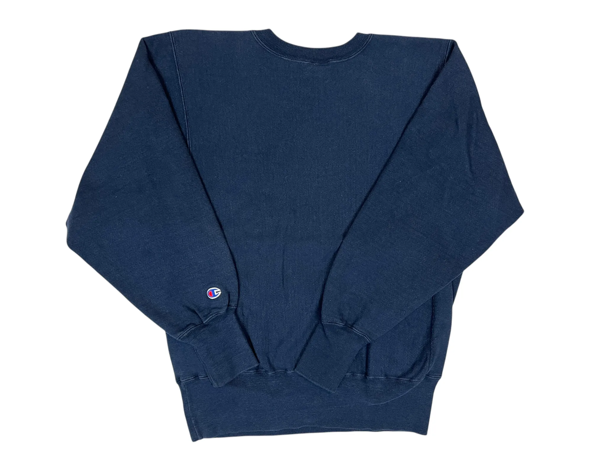375178 (80s) Cornell University Champion Reverse Weave Navy Crewneck