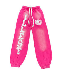 SP3853 Illest "University" Pink Sweatpant