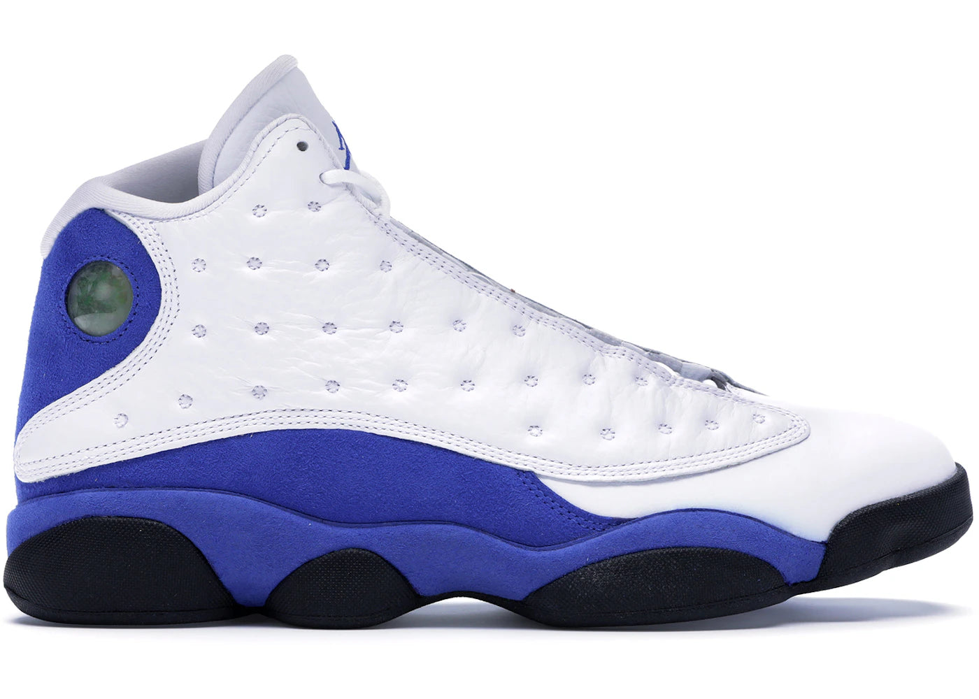 786749 Jordan 13 Retro White Hyper Royal Black