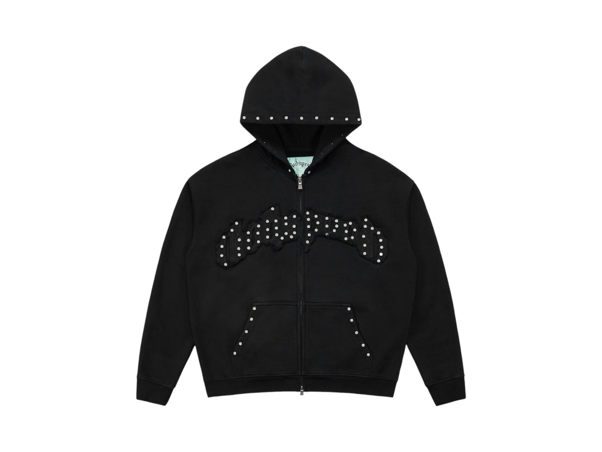 822488 Godspeed Symmetric Studded V2 VVS Hoodie Black