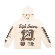 813395 Triple Sevens All Star Football Hoodie Brown