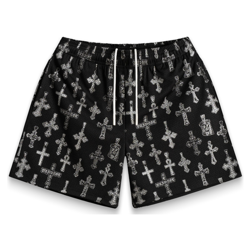 558193 Bravest Studios Saint Shorts 'Black'