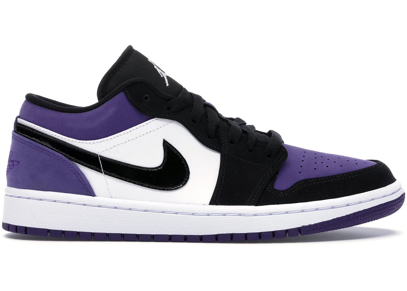 557744 Jordan 1 Low Court Purple