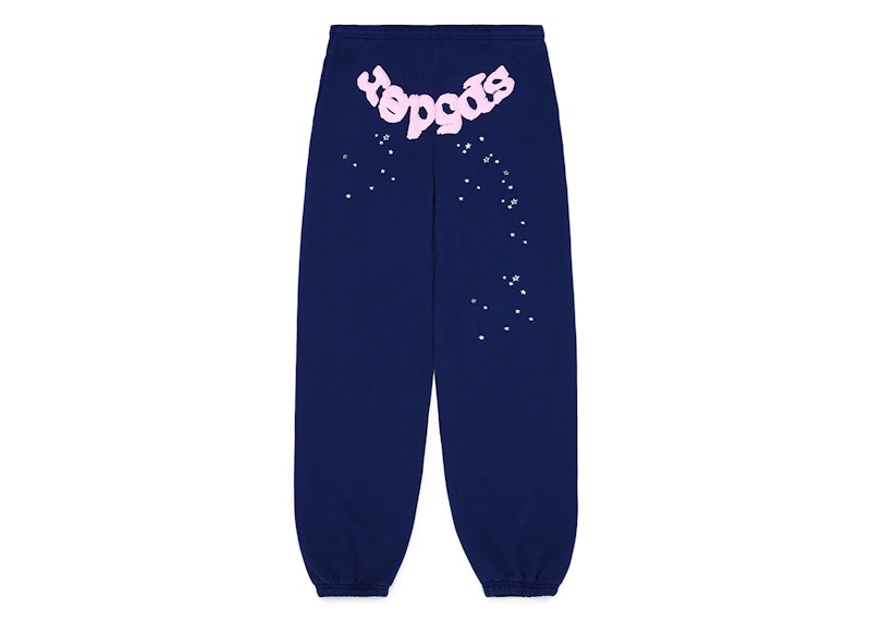 347143 Sp5der OG Web Sweatpants Navy