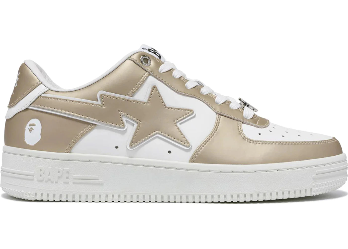 610911 A Bathing Ape Bape Sta #4 Beige