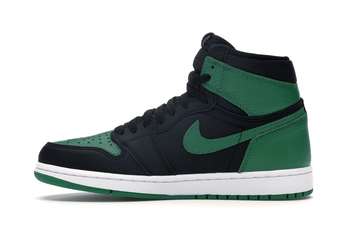 701995 Jordan 1 Retro High Pine Green Black