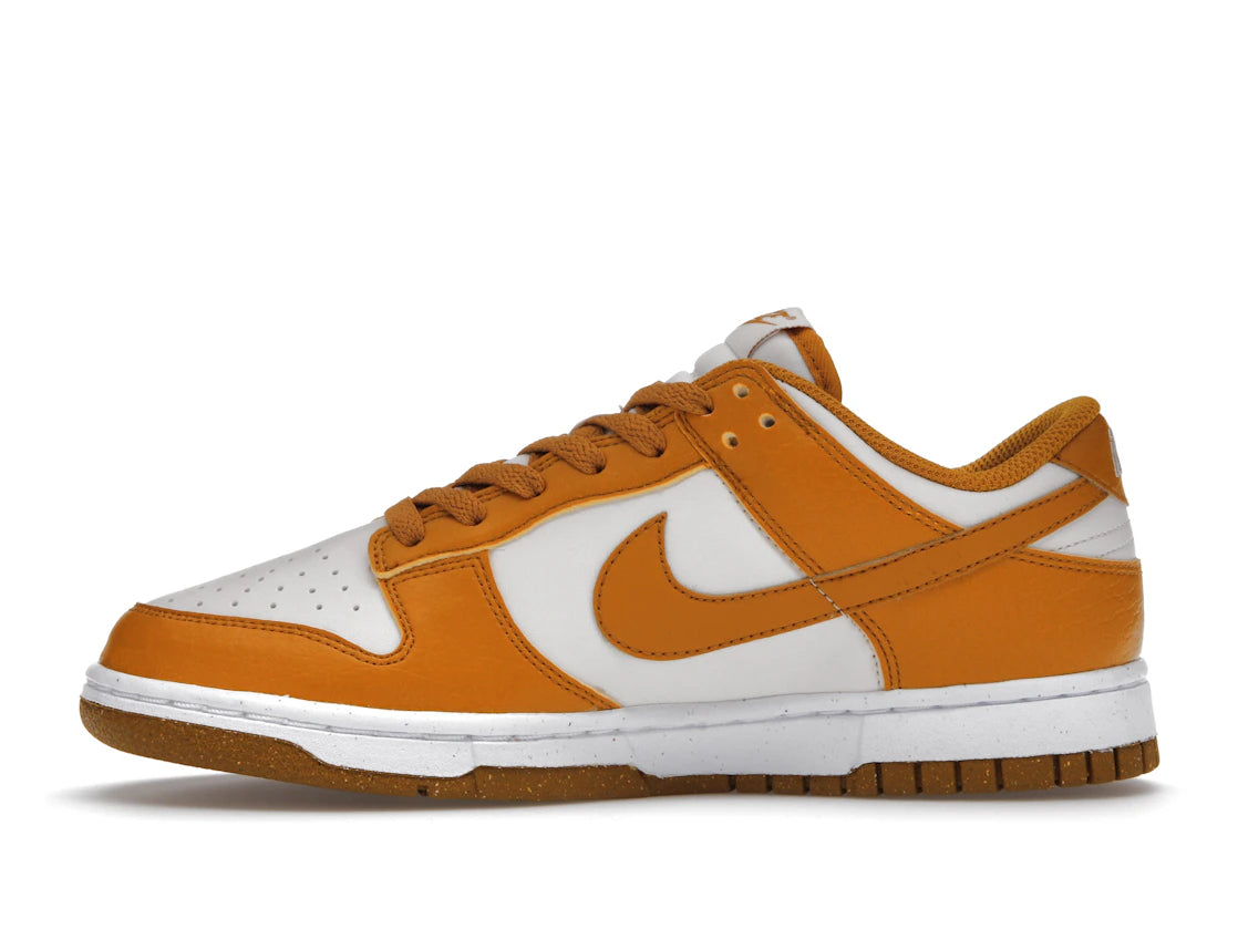281937 Nike Dunk Low Next Nature Phantom Gold Suede (Women's)