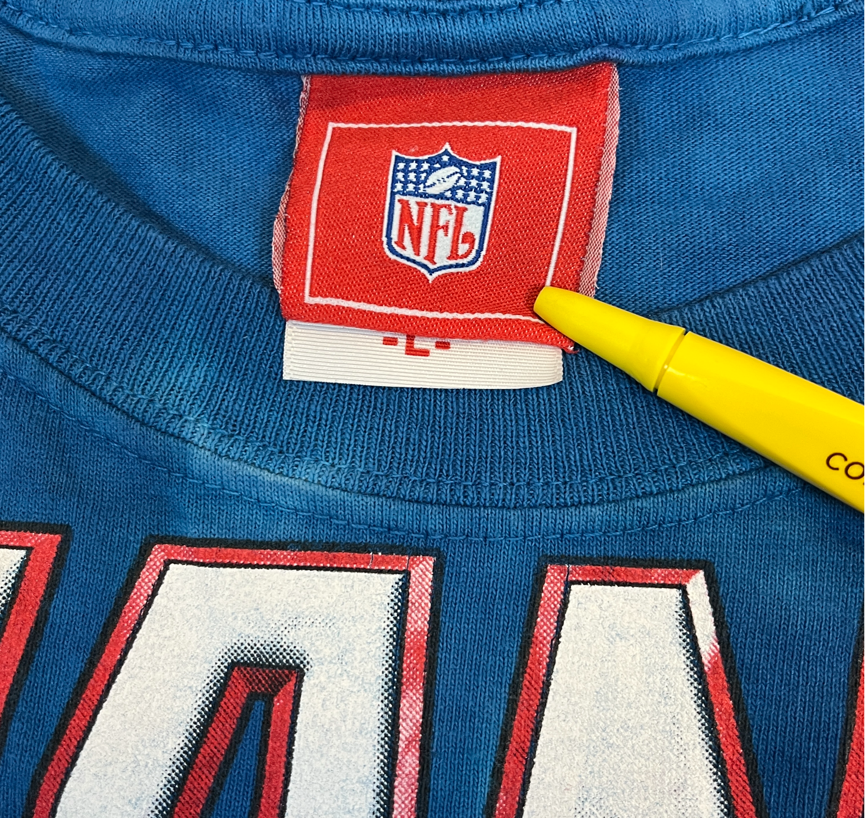 375201 (00s) New York Giants NFL Tie Dye T-Shirt