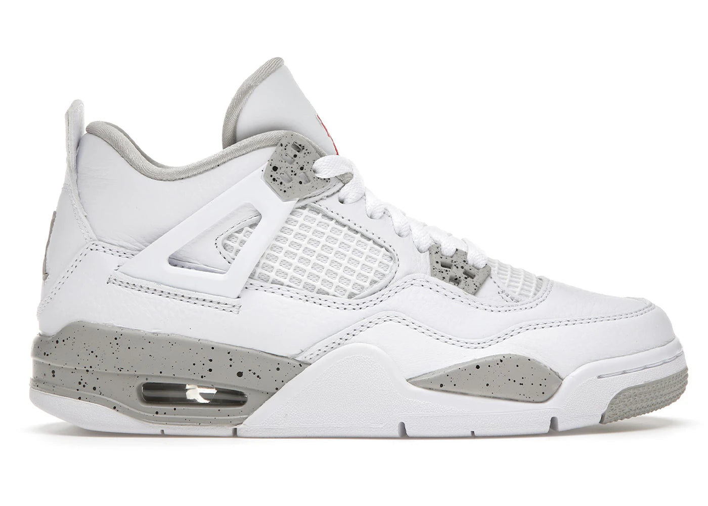 556619 Jordan 4 Retro White Oreo (2021) (GS)