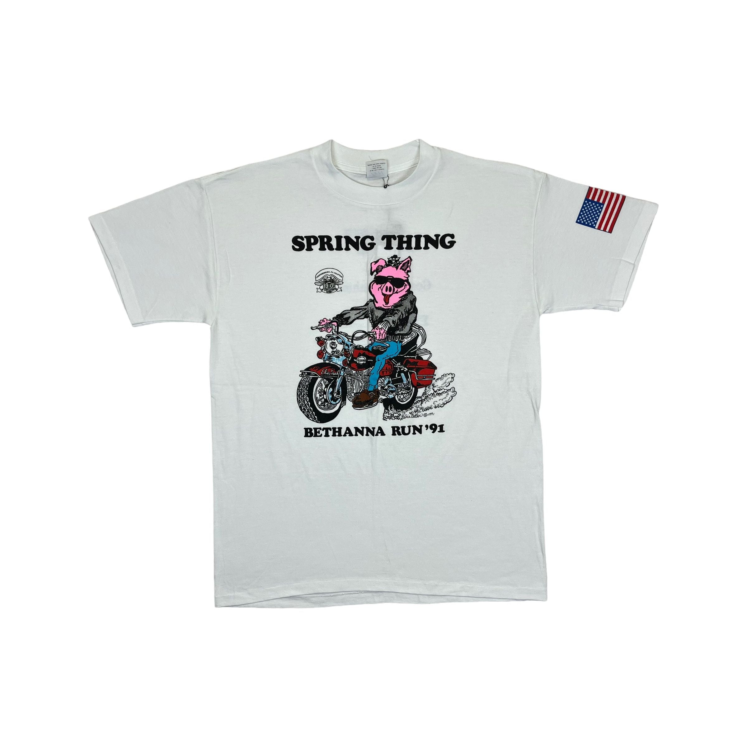 271348 (1991) Motorcycle 'Spring Thing' Hog Chopper T-Shirt