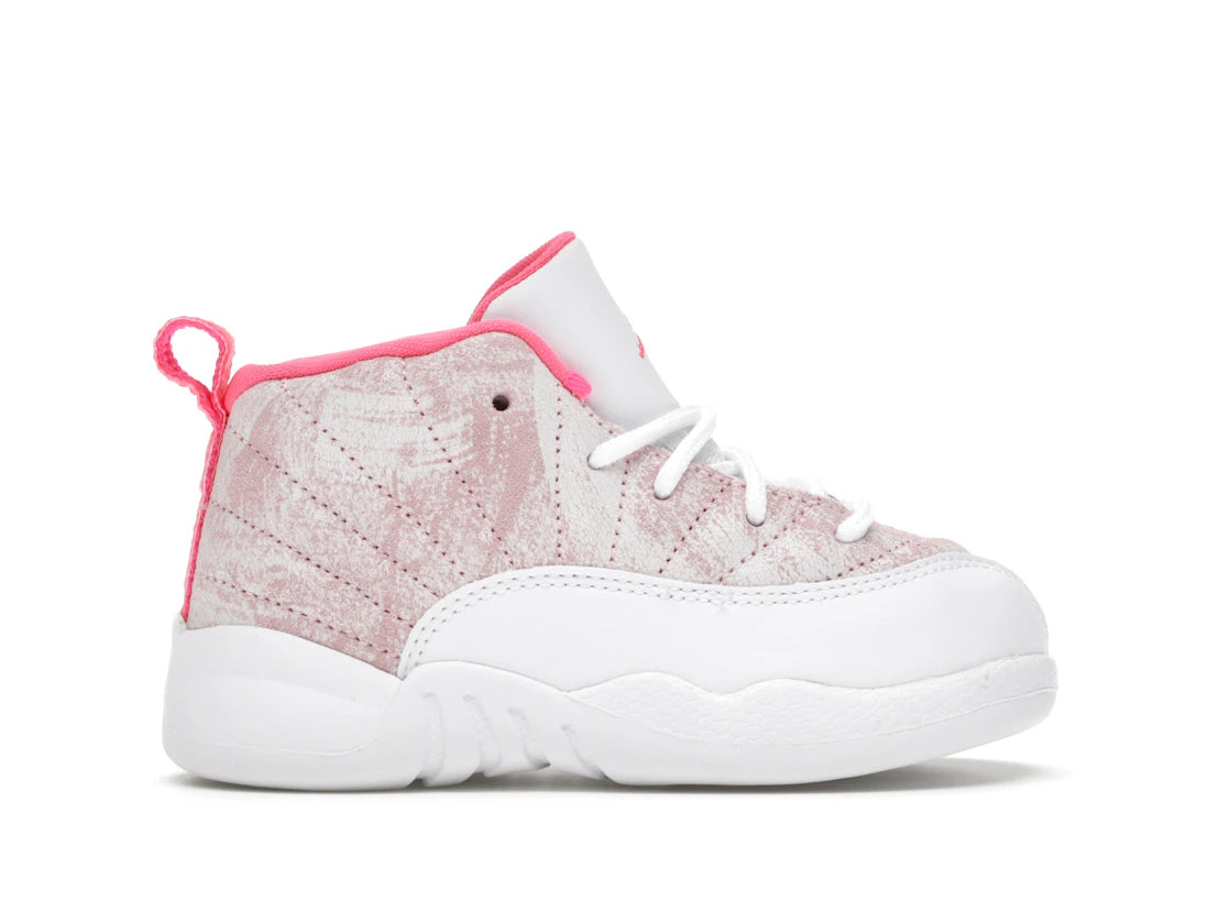 280343 Air Jordan 12 Retro TD 'Arctic Pink'