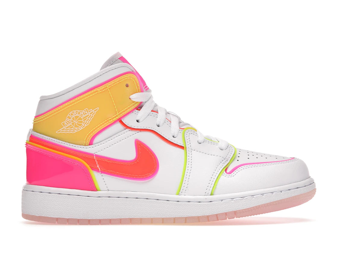 442449 Air Jordan 1 Mid SE GS 'Edge Glow'