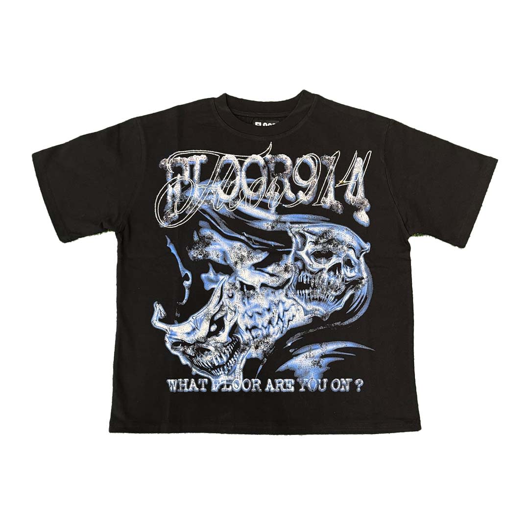 SP6284 Floor 914 Skulltex T-Shirt (Black)