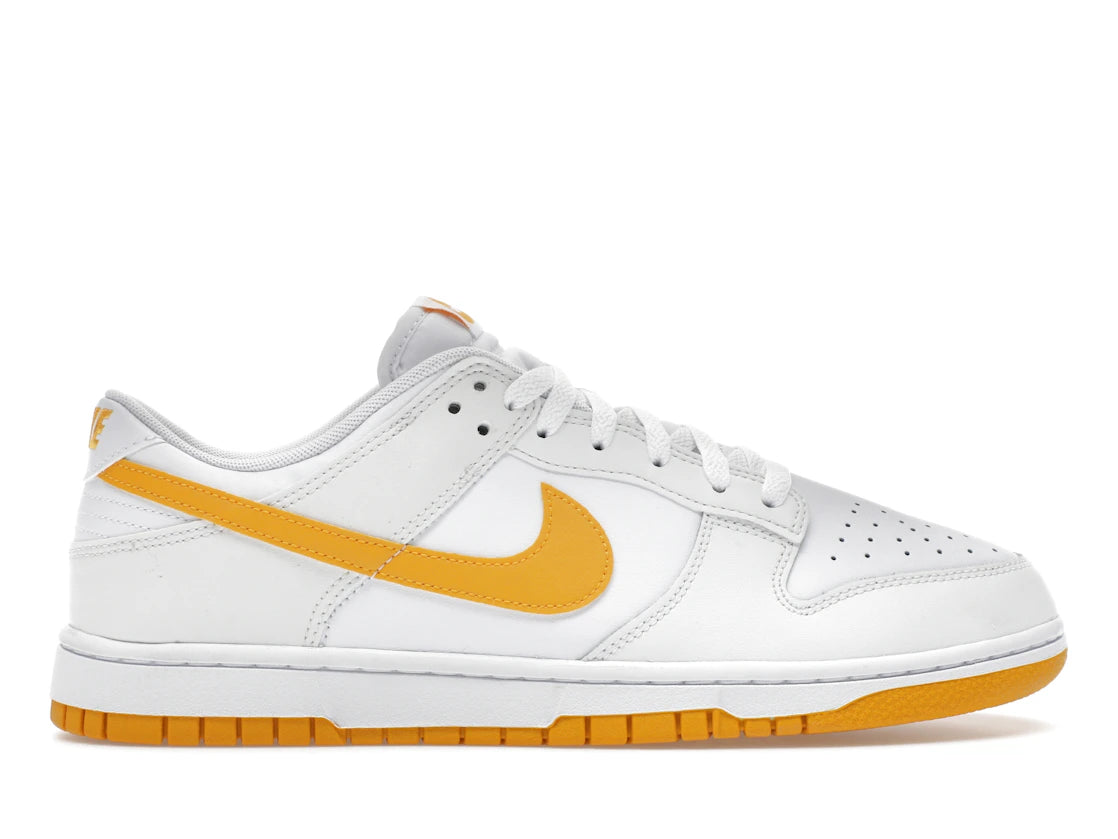 340543 Nike Dunk Low White University Gold