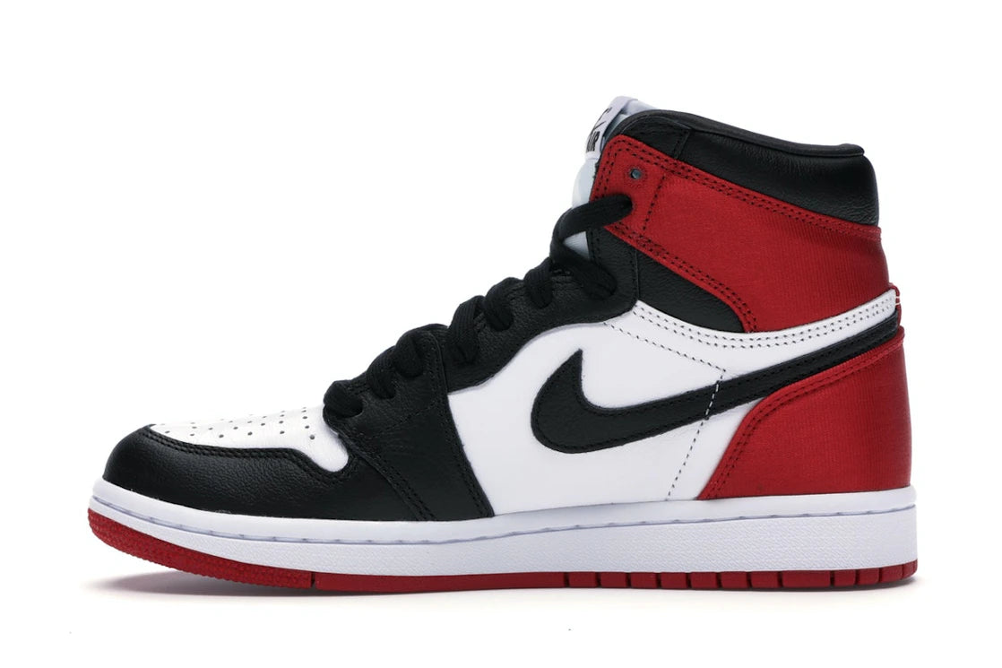 541467 Wmns Air Jordan 1 Retro High 'Satin Black Toe'
