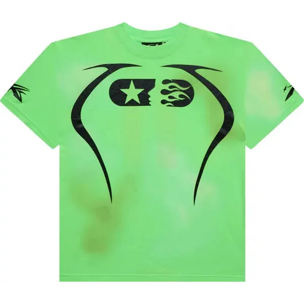 260389 Hellstar Warm Up T-Shirt 'Neon Green'
