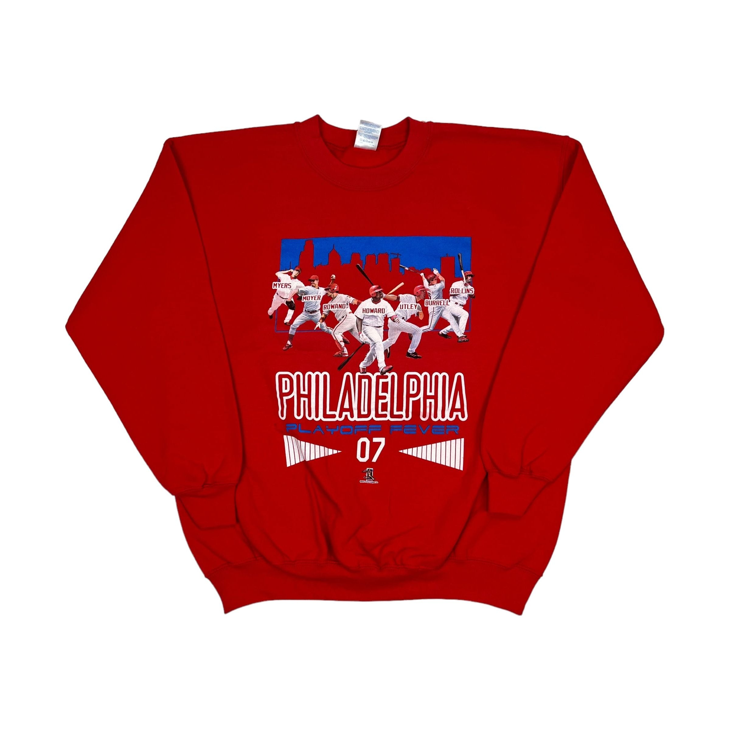 268028 (2007) Philadelphia Phillies MLB Playoff Fever Players Crewneck