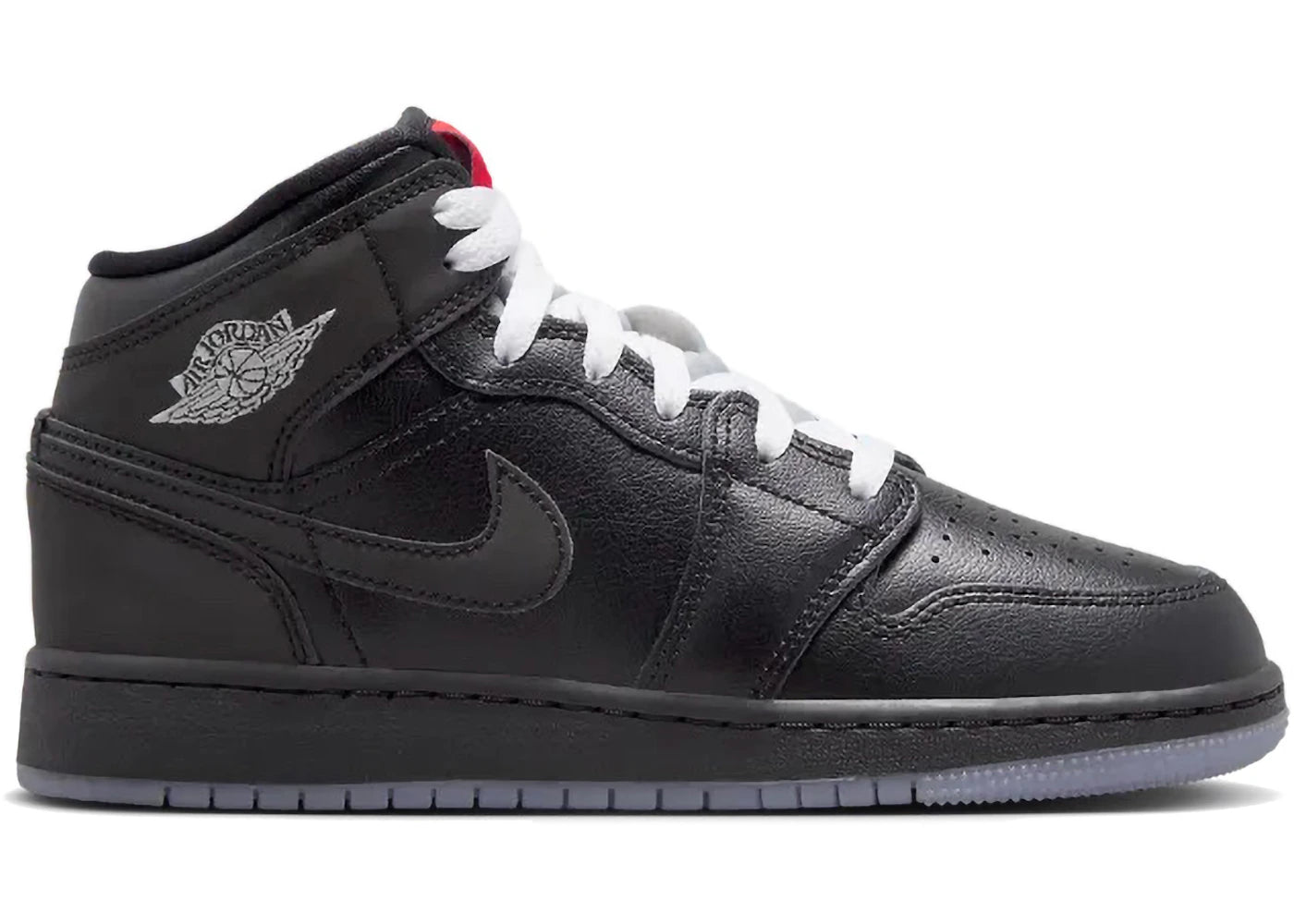 626562 Jordan 1 Mid SE Black Metallic Reimagined (GS)
