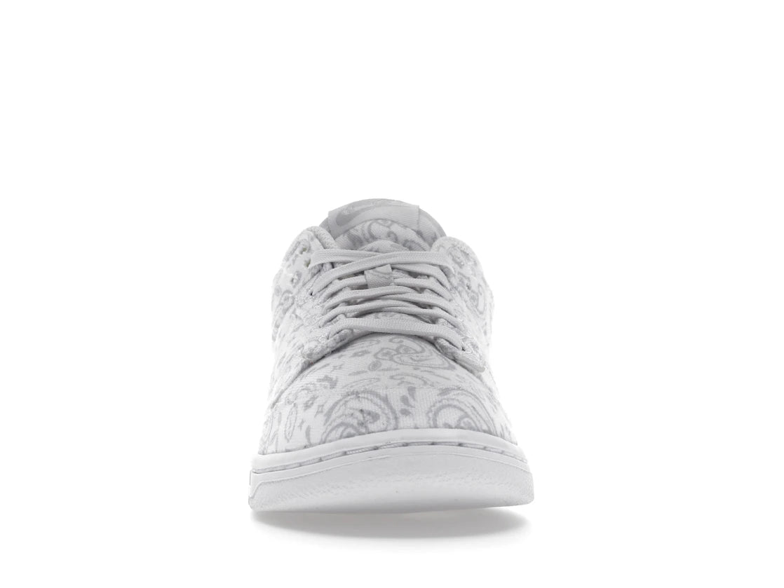 332154 Nike Dunk Low White Paisley (Women's)