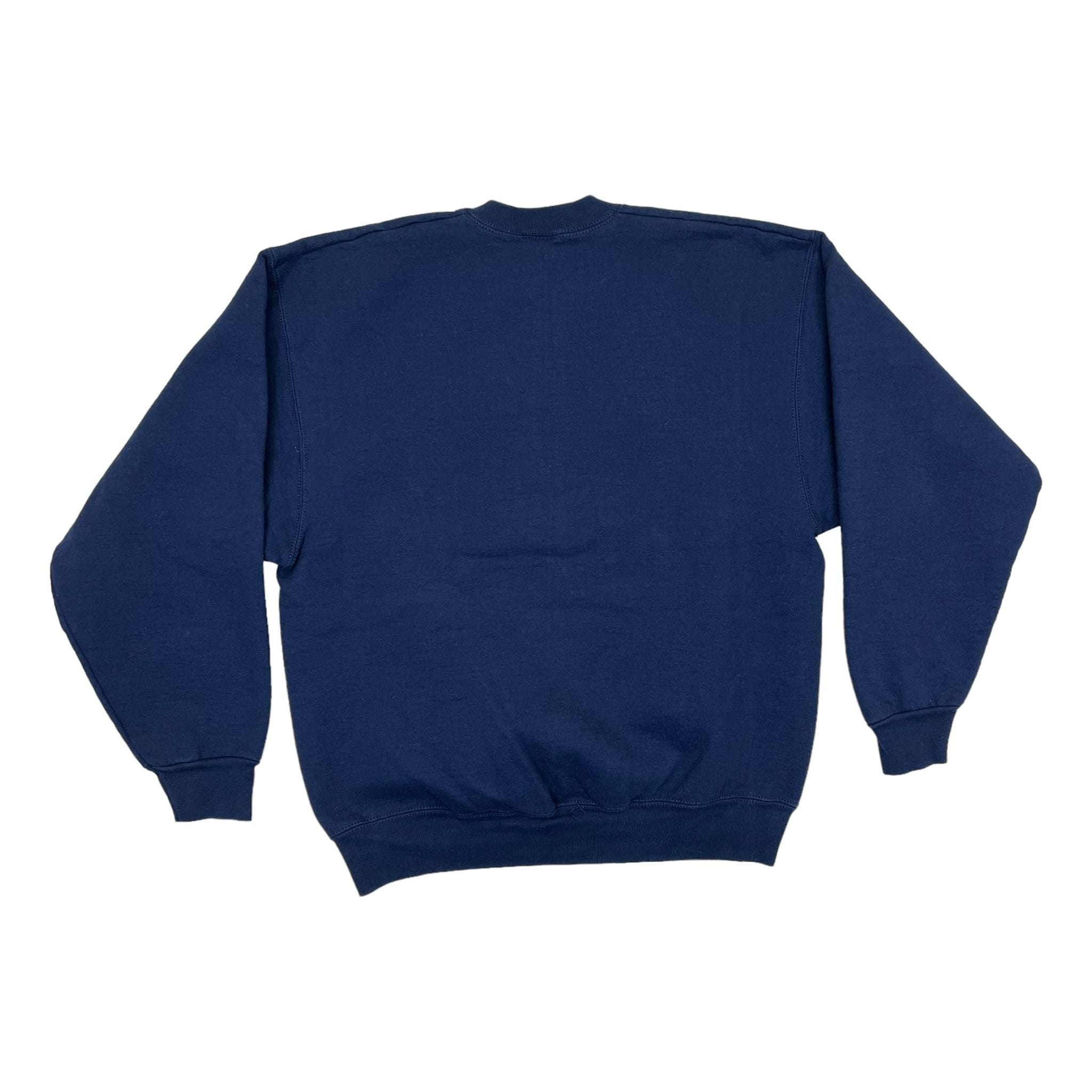268858 (90s) United States Naval Academy Bill the Goat Navy Crewneck