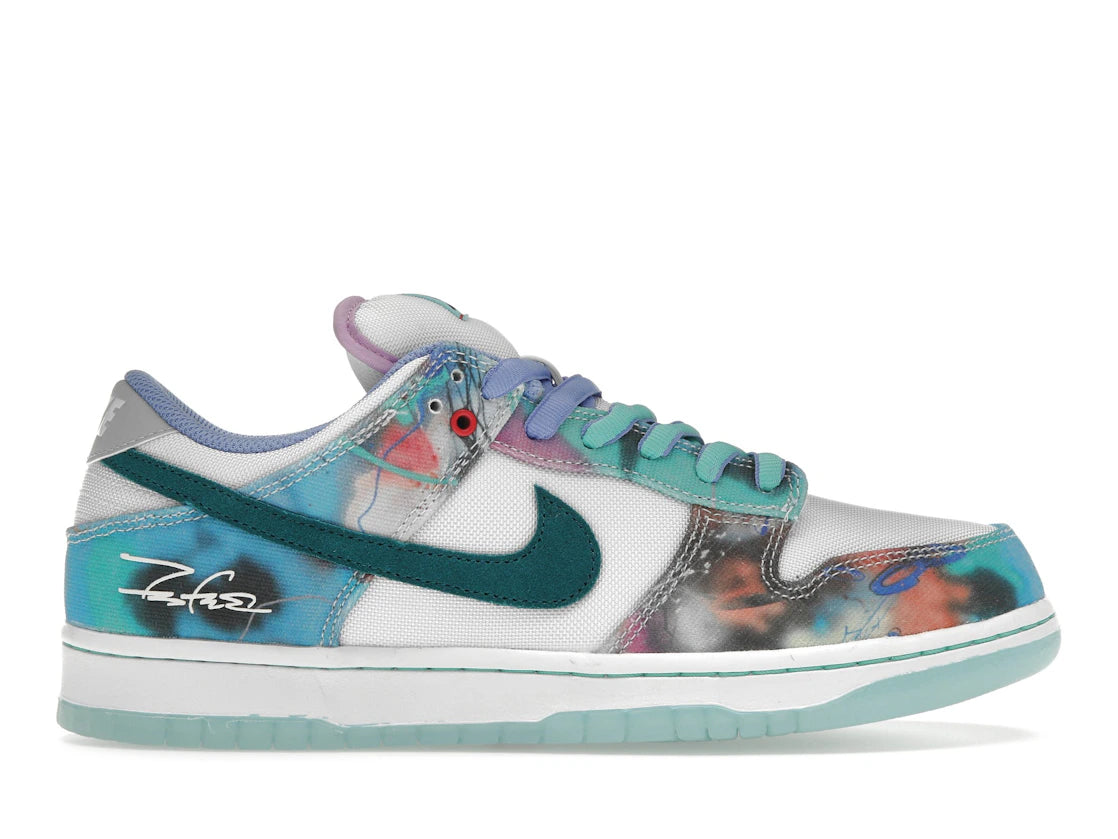 345727 Nike SB Dunk Low Futura Laboratories Bleached Aqua