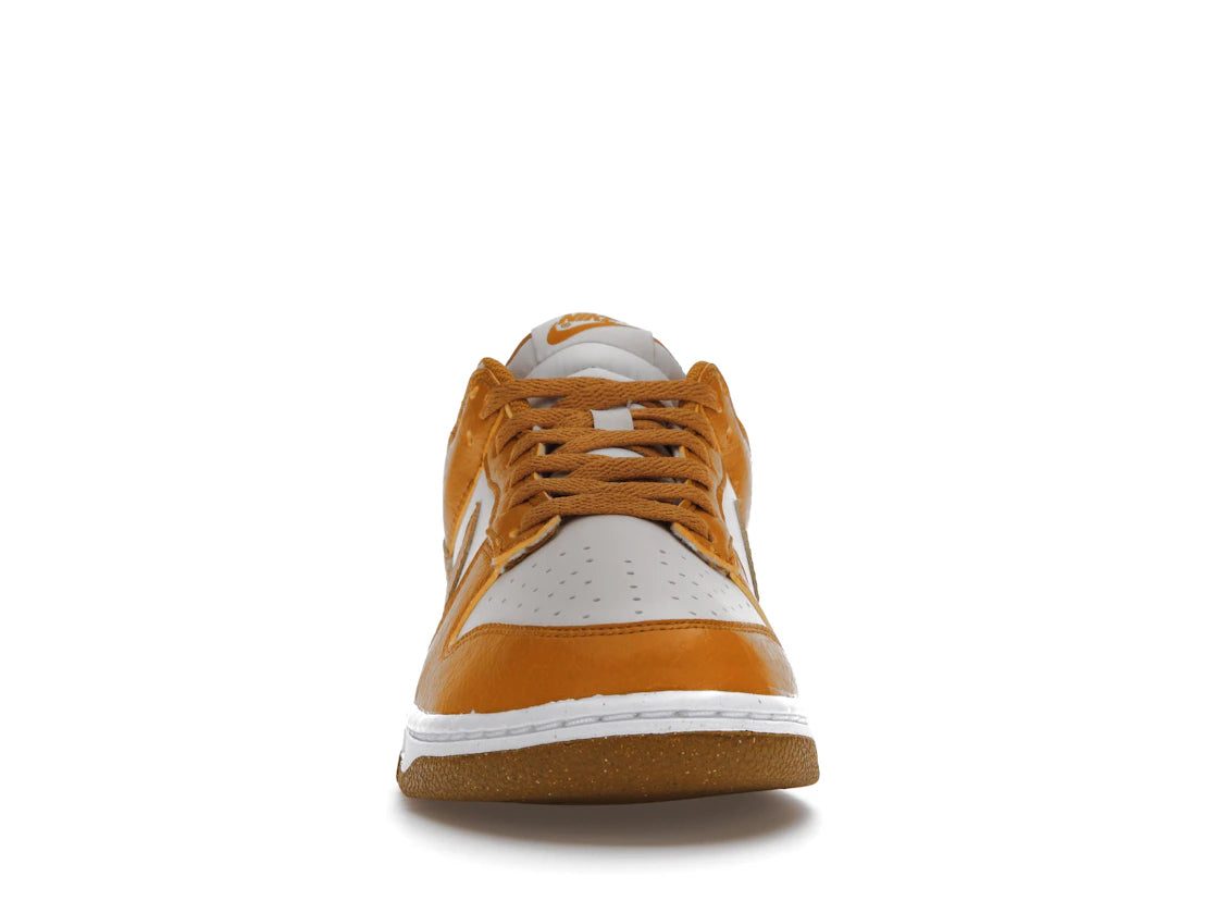 281937 Nike Dunk Low Next Nature Phantom Gold Suede (Women's)