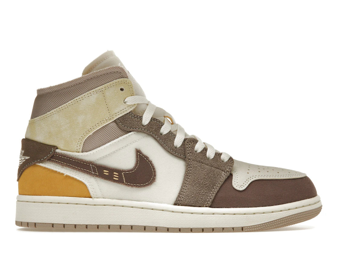 SP13247 Air Jordan 1 Mid SE Craft Taupe Haze