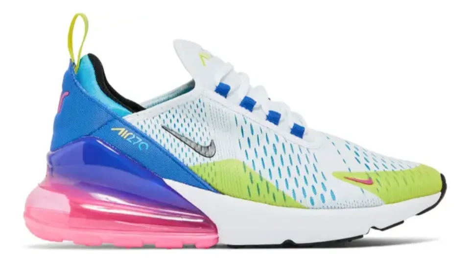 354257 Air Max 270 GS 'Hyper Royal Pink Spell'