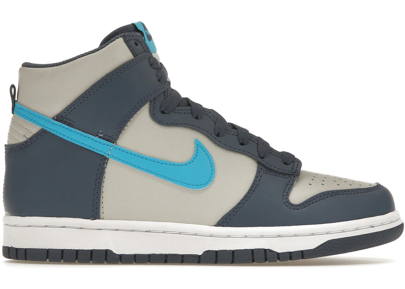 819420 Nike Dunk High Light Bone Diffused Blue (GS)