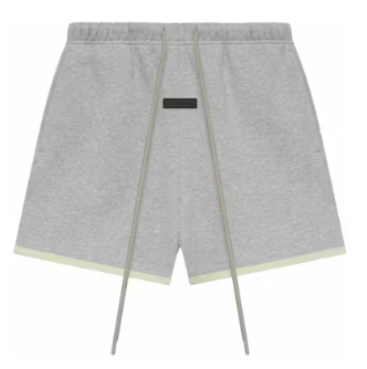 258607 Fear of God Essentials Sweatshort (SS24) 'Light Heather Grey'