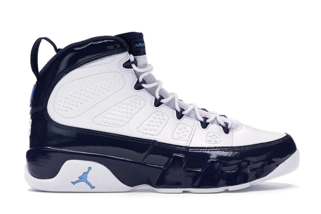 624837 Air Jordan 9 Retro 'UNC'