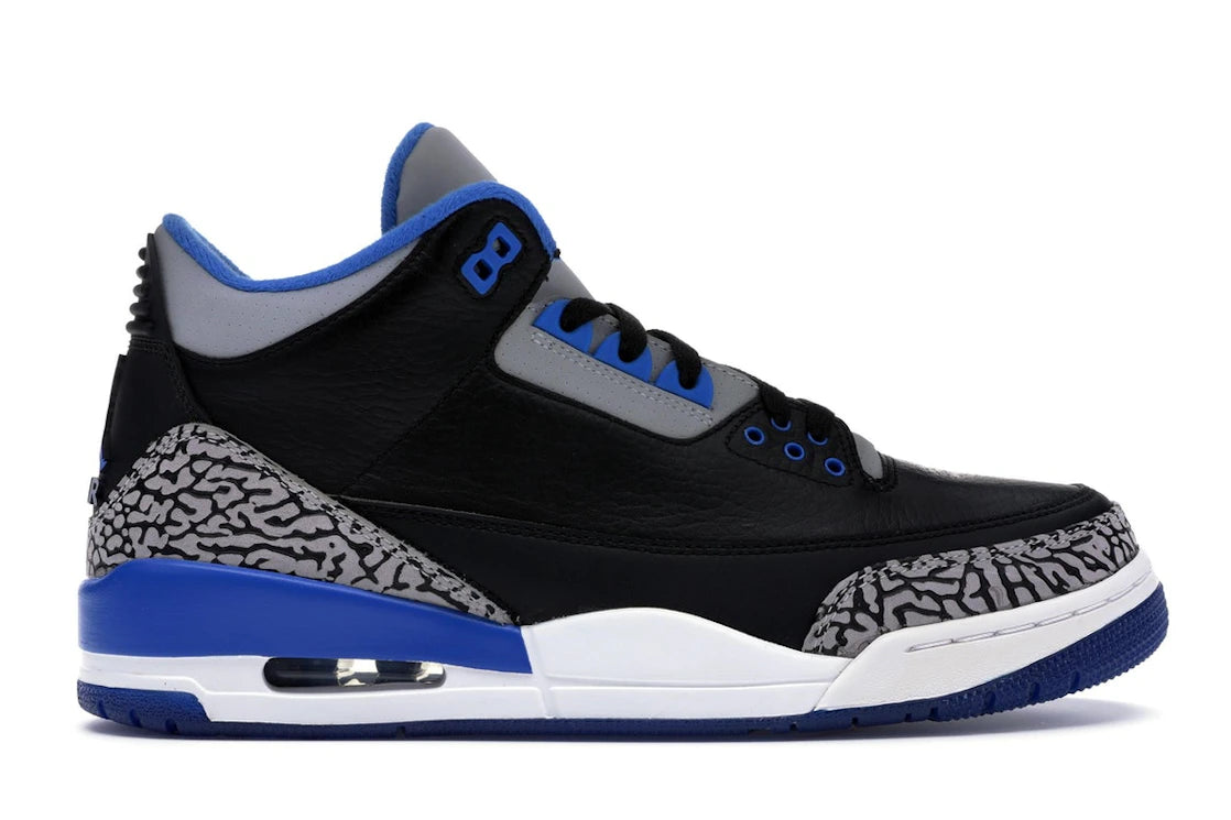 514270 Air Jordan 3 Retro 'Sport Blue'