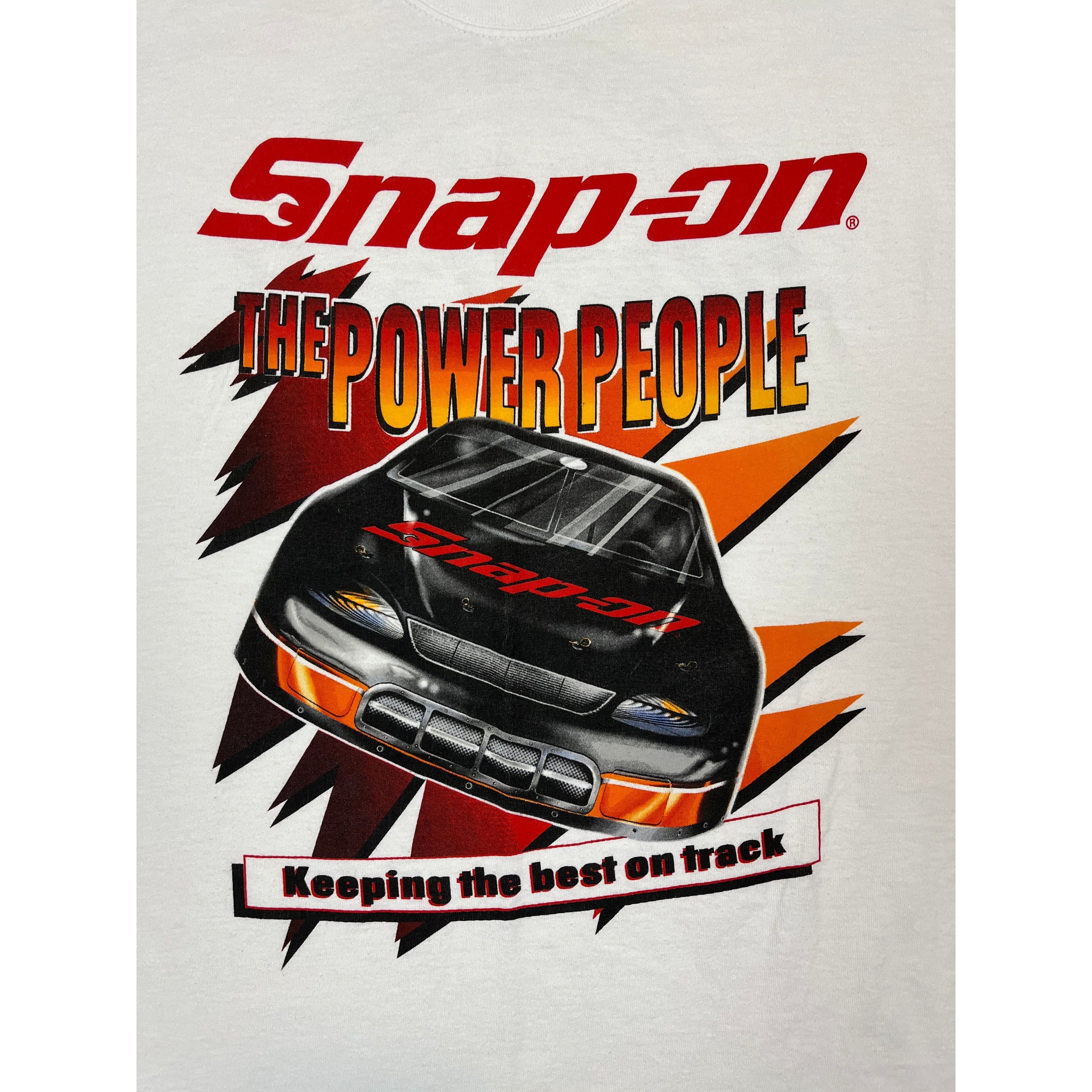 264708 (00s) Snap On Racing 'The Power People' Official Dealer T-Shirt