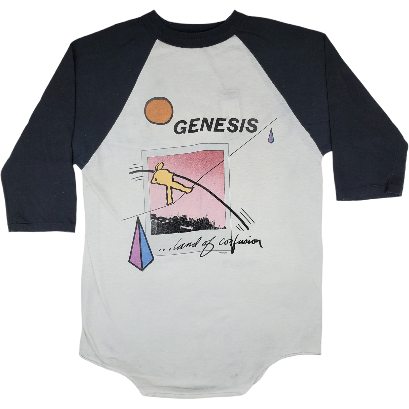 275688 (1986) Genesis Invisible Touch Tour Concert Raglan