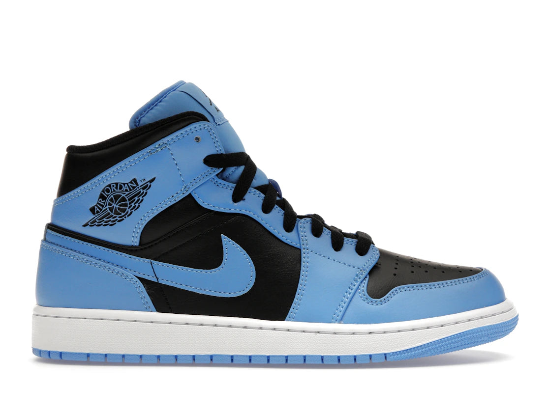 SP13566 Jordan 1 Mid University Blue Black