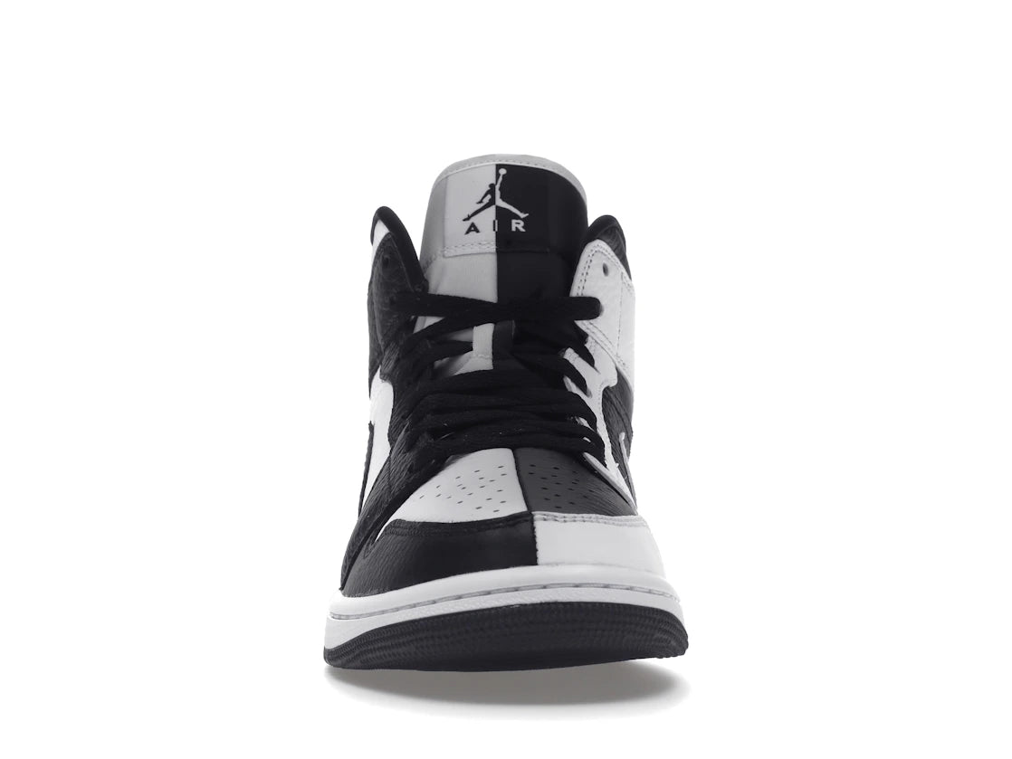 SP5215 Jordan 1 Mid Split Black White (Women's)