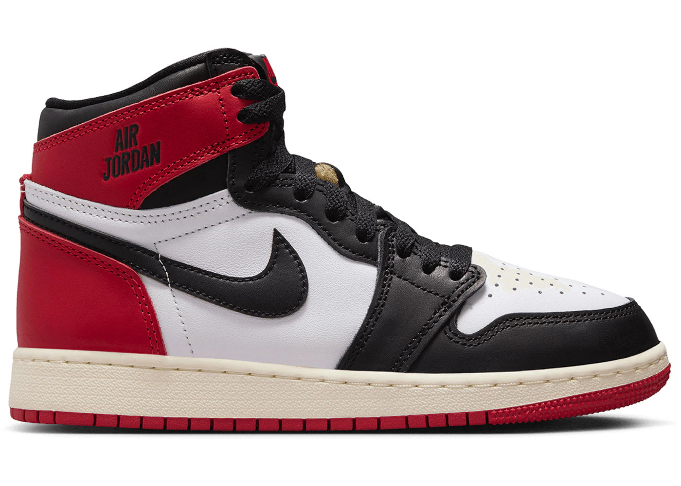 SP129 Jordan 1 Retro High OG Black Toe Reimagined (GS)