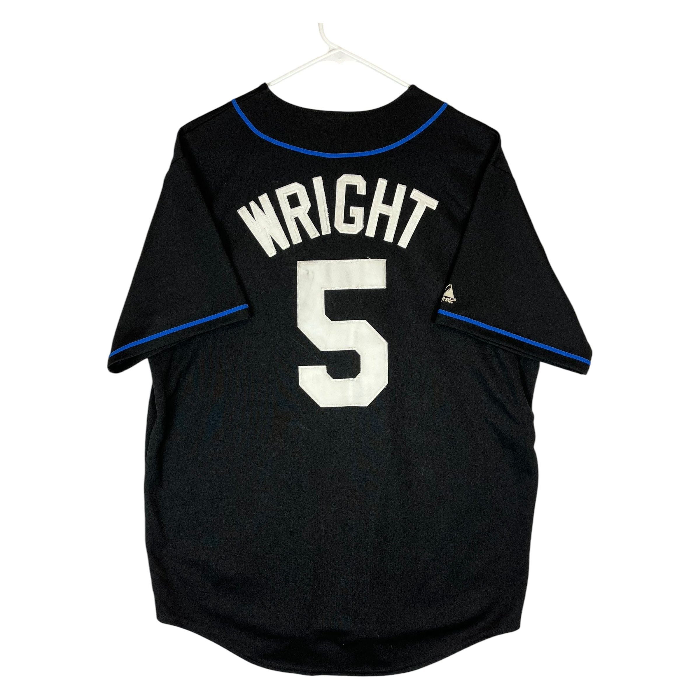 256523 (00s) David Wright New York Mets Majestic Jersey